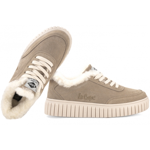 LEE COOPER LCJ-24-01-2972L SNEAKERSY ZIMOWE  SPORTOWE OCIEPLANE DAMSKIE