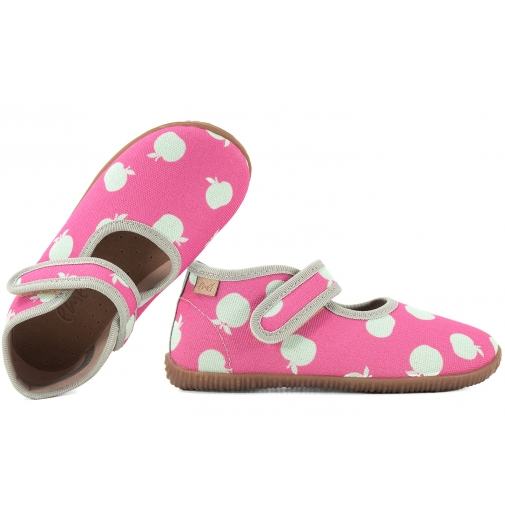 EMEL EK4000B-6 BALERINKI TEKSTYLNE DOMOWE DZIEWCZĘCE KAPCIE PAPCIE