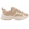 BARTEK 8600214 BUTY SPORTOWE DZIEWCZĘCE SNEAKERSY RZEP beżowe