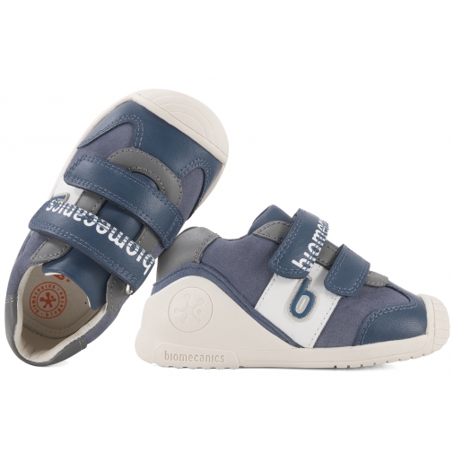 BIOMECANICS 242133-A PÓŁBUTY CHŁOPIĘCE SKÓRA SNEAKERSY