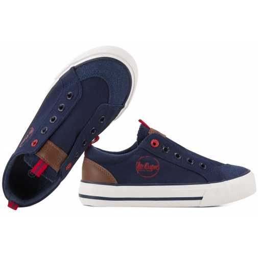 LEE COOPER LCW-24-31-2279K PÓŁTRAMPKI TENISÓWKI DZIECIĘCE TEKSTYLNE TRAMPKI