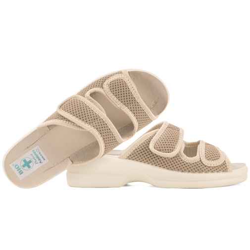 ADANEX 22913 KLAPKI SANITARNE DAMSKIE DOMOWE KAPCIE PAPCIE BIO PU