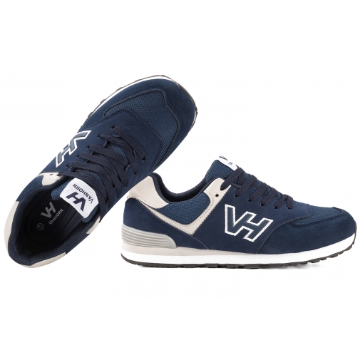 VANHORN 25-27300NV2 BUTY SPORTOWE SNEAKERSY MĘSKIE granatowe