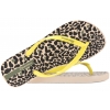 IPANEMA 82881-21526 ANIMAL PRINT JAPONKI DAMSKIE KLAPKI cytrynowe