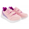 BARTEK 15030107 BUTY SPORTOWE DZIEWCZĘCE SNEAKERSY RZEPY PU różowe
