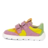 FRODDO G3130264-10 BAREFOOT PÓŁBUTY DZIEWCZĘCE SPORTOWE SKÓRA RZEPY lime