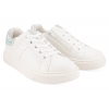 WOJTYŁKO 5A24395B PÓŁBUTY DZIEWCZĘCE SPORTOWE SNEAKERSY NA ZAMEK białe