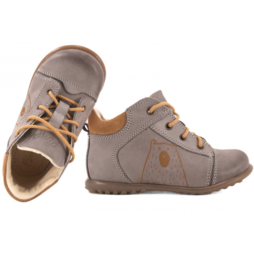 EMEL ES2069J-2 TRZEWIKI PROFILAKTYCZNE DZIECIĘCE PÓŁBUTY SKÓRZANE ROCZKI