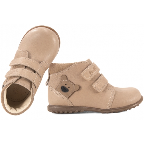 EMEL ES2439F-4 TRZEWIKI PROFILAKTYCZNE DZIECIĘCE PÓŁBUTY SKÓRZANE ROCZKI