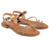 VERANO 11621 SANDAŁY DAMSKIE HISZPAŃSKIE SKÓRA brązowe
