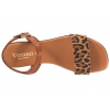 VERANO 3090 SANDAŁY DAMSKIE HISZPAŃSKIE SKÓRZANE panterka