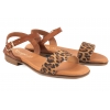 VERANO 3090 SANDAŁY DAMSKIE HISZPAŃSKIE SKÓRZANE panterka