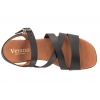VERANO 3061 SANDAŁY DAMSKIE HISZPAŃSKIE SKÓRZANE czarne