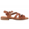 VERANO 3061 SANDAŁY DAMSKIE HISZPAŃSKIE SKÓRZANE brązowe