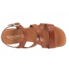 VERANO 3061 SANDAŁY DAMSKIE HISZPAŃSKIE SKÓRZANE brązowe