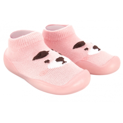 BEFADO 002P046 NIECHODKI BUCIKI NIEMOWLĘCE TEKSTYLNE KAPCIE PAPCIE