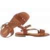 VERANO 3079 SANDAŁY DAMSKIE HISZPAŃSKIE SKÓRZANE brązowe