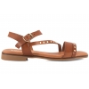 VERANO 3079 SANDAŁY DAMSKIE HISZPAŃSKIE SKÓRZANE brązowe