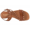 VERANO 3079 SANDAŁY DAMSKIE HISZPAŃSKIE SKÓRZANE brązowe