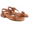 VERANO 3079 SANDAŁY DAMSKIE HISZPAŃSKIE SKÓRZANE brązowe
