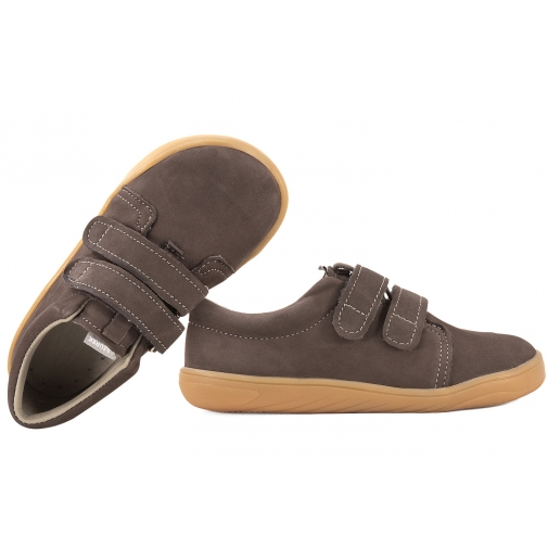 MAZUREK 1305 BAREFOOT PÓŁBUTY DZIECIĘCE TRZEWIKI SKÓRA popiel