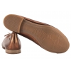 MACIEJKA P6800-02/00-0 BALERINKI DAMSKIE PÓŁBUTY BALERINY SKÓRZANE miedziany brąz
