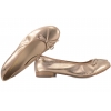 MACIEJKA P6800-25/00-0 BALERINKI DAMSKIE PÓŁBUTY BALERINY SKÓRZANE złote