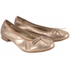 MACIEJKA P6800-25/00-0 BALERINKI DAMSKIE PÓŁBUTY BALERINY SKÓRZANE złote