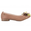 MACIEJKA P6801-14/00-0 BALERINKI DAMSKIE PÓŁBUTY BALERINY SKÓRZANE cappuccino