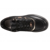 FILIPPO DP6727 PÓŁBUTY DAMSKIE SNEAKERSY NA PLATFORMIE SKÓRZANE czarne