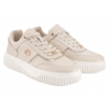 FILIPPO DP6727 PÓŁBUTY DAMSKIE SNEAKERSY NA PLATFORMIE SKÓRZANE beżowe