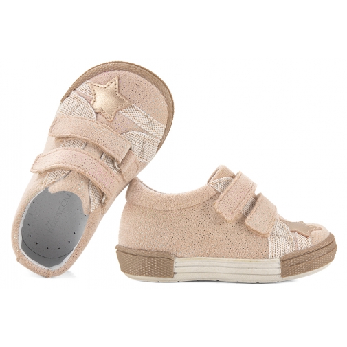 KORNECKI 6819 PÓŁBUTY DZIEWCZĘCE TRZEWIKI beżowe