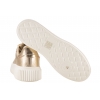 FILIPPO DP6729 PÓŁBUTY DAMSKIE SNEAKERSY NA PLATFORMIE SKÓRZANE złote