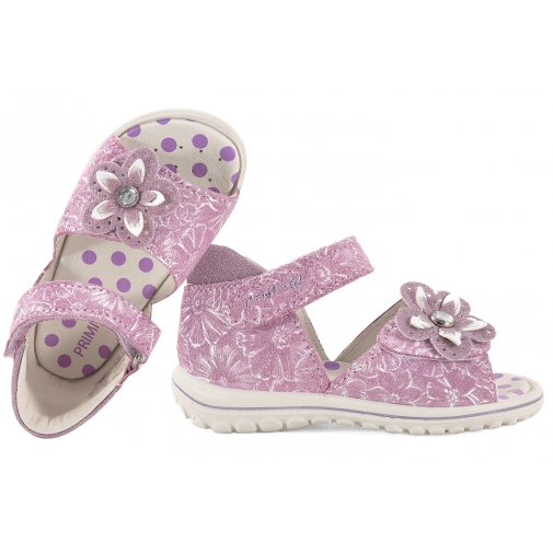 PRIMIGI 7864844 SANDAŁKI DZIEWCZĘCE SANDAŁY SKÓRA PU fioletowe