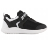 BARTEK 8600111 BUTY SPORTOWE DZIECIĘCE SNEAKERSY PU RZEP czarne