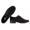 ZARRO 2073 PÓŁBUTY CHŁOPIĘCE WIZYTOWEKOMUNIJNE OKOLICZNOŚCIOWE SKÓRA czarne