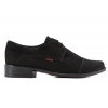 ZARRO 2073 PÓŁBUTY CHŁOPIĘCE WIZYTOWEKOMUNIJNE OKOLICZNOŚCIOWE SKÓRA czarne