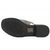 S.BARSKI KV51-006 SANDAŁY DAMSKIE PŁASKIE grafitowe