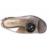 S.BARSKI KV51-006 SANDAŁY DAMSKIE PŁASKIE grafitowe