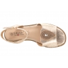 S.BARSKI KV51-098 SANDAŁY DAMSKIE PŁASKIE złote