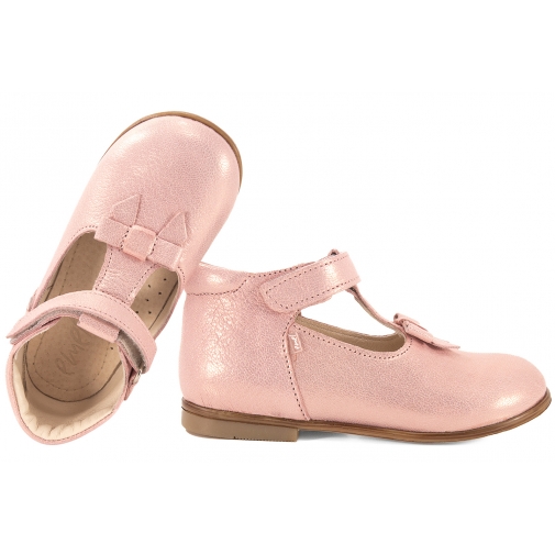 EMEL ES2385C-29 BALERINKI DZIEWCZĘCE PÓŁBUTY TRZEWIKI obcas THOMASA