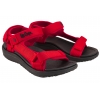 LEE COOPER LCW-24-34-2616L SANDAŁY MŁODZIEŻOWE DAMSKIE PU czerwone