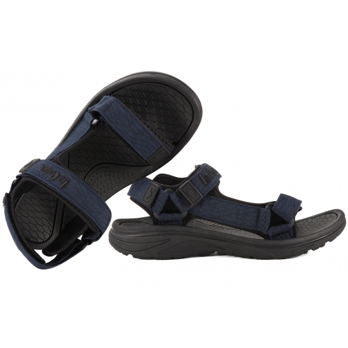 LEE COOPER LCW-25-34-3551M SANDAŁY SPORTOWE MĘSKIE PU czarne