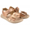 PRIMIGI 7898622 SANDAŁKI DZIEWCZĘCE SANDAŁY SKÓRZANE NA RZEPY miedziane