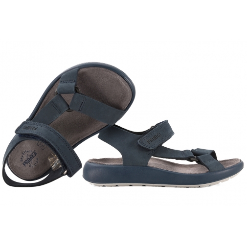 PRIMIGI 7898911 SANDAŁKI DZIECIĘCE SANDAŁY SKÓRZANE NA RZEPY granatowe