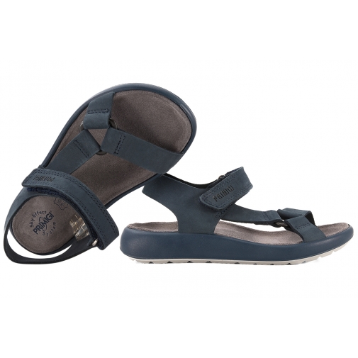 PRIMIGI 7898911 SANDAŁKI DZIECIĘCE MŁODZIEŻOWE SANDAŁY SKÓRZANE NA RZEPY granat