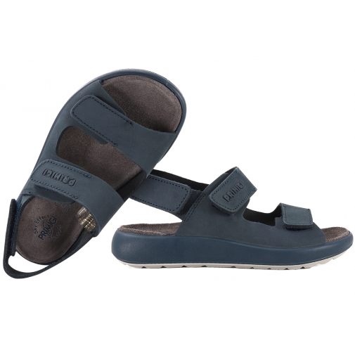 PRIMIGI 7898722 SANDAŁKI DZIECIĘCE SANDAŁY SKÓRZANE NA RZEPY granatowe