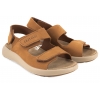 PRIMIGI 7898700 SANDAŁKI DZIECIĘCE SANDAŁY MŁODZIEŻOWE SKÓRZANE NA RZEPY miodowe
