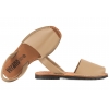 VERANO 2201 SANDAŁY DAMSKIE HISZPAŃSKIE SKÓRZANE taupe