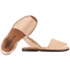 VERANO 2201 SANDAŁY DAMSKIE HISZPAŃSKIE SKÓRZANE nude
